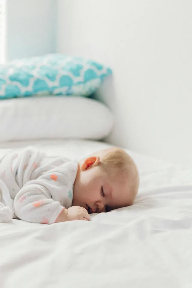 Bebé dormido plácidamente